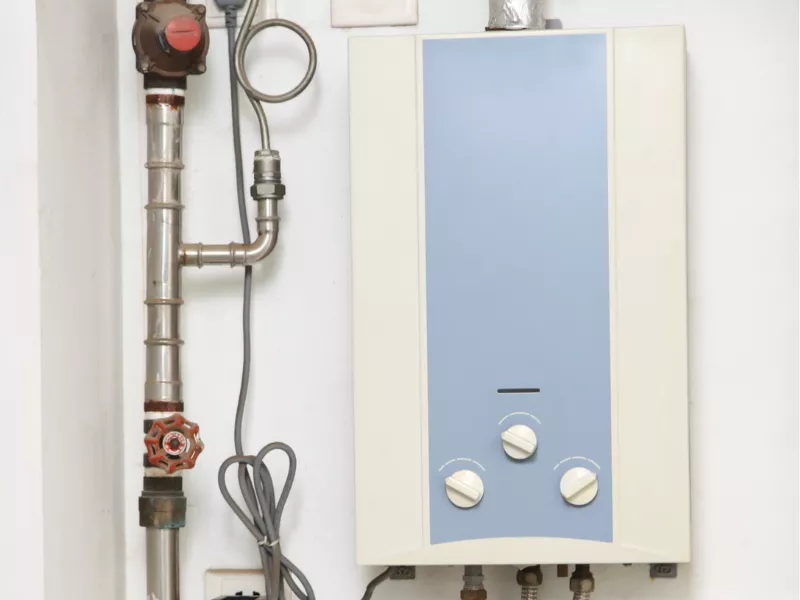 tankless water heater installation